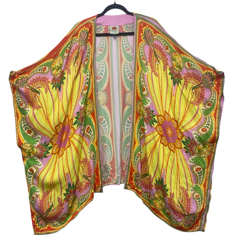 Farm Rio | Toucan Vibrant Multicolor Kimono